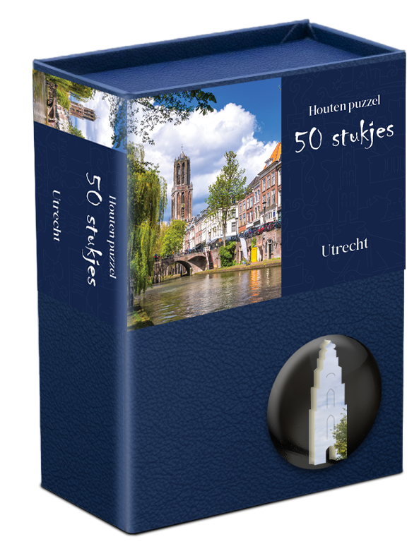 Houten Puzzel Utrecht – 50 Stukjes
