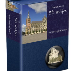 Houten Puzzel 's-Hertogenbosch – 50 Stukjes