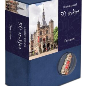 Houten Puzzel Deventer – 50 Stukjes