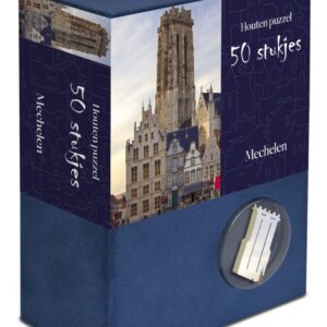 Houten Puzzel Mechelen – 50 Stukjes