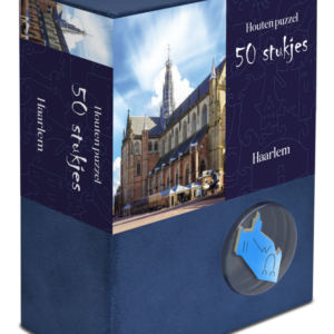 Houten Puzzel Haarlem – 50 Stukjes